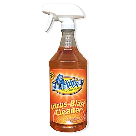 Blue Wolf Sales & Service Citrus Blast Cleaner & Degreaser Spray Bottle - 32 oz BW-CBQ
